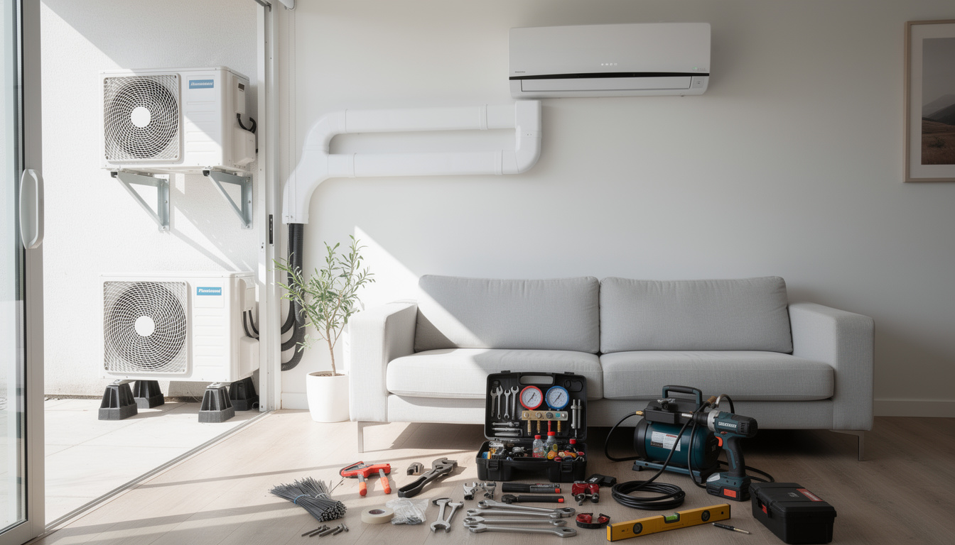 découvrez comment installer une climatisation split facilement et sans complications grâce à notre guide étape par étape, adapté aux débutants.