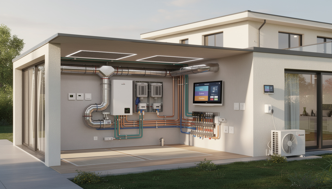 découvrez comment combiner efficacement chauffage et climatisation dans une même installation pour un confort optimal toute l'année et une meilleure gestion de l'énergie.