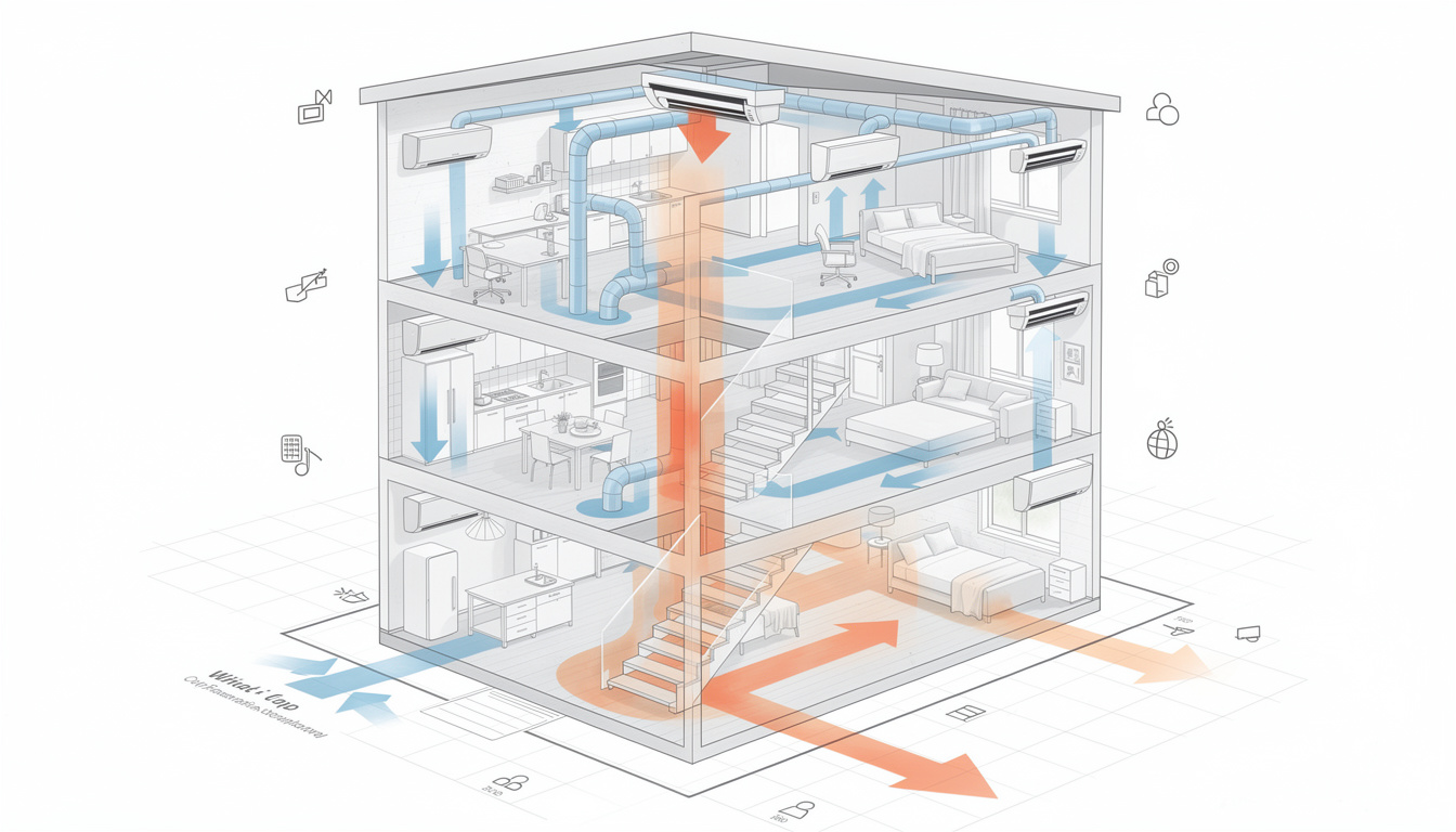 découvrez des conseils pratiques pour optimiser la gestion de la climatisation dans une maison à plusieurs niveaux et assurer un confort thermique optimal à chaque étage.