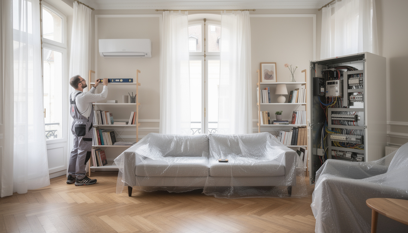 Comment préparer sa maison avant de faire poser une climatisation 2 découvrez nos conseils pratiques pour bien préparer votre maison avant l'installation d'une climatisation et profiter d'un confort optimal toute l'année.