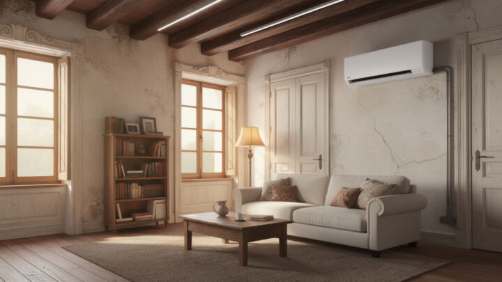 découvrez comment climatiser une maison ancienne efficacement sans entreprendre de gros travaux, grâce à des solutions adaptées et peu invasives.